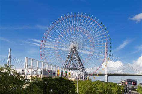 tempozan giant ferris wheel.